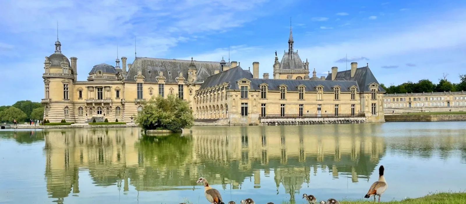 La ville de Chantilly